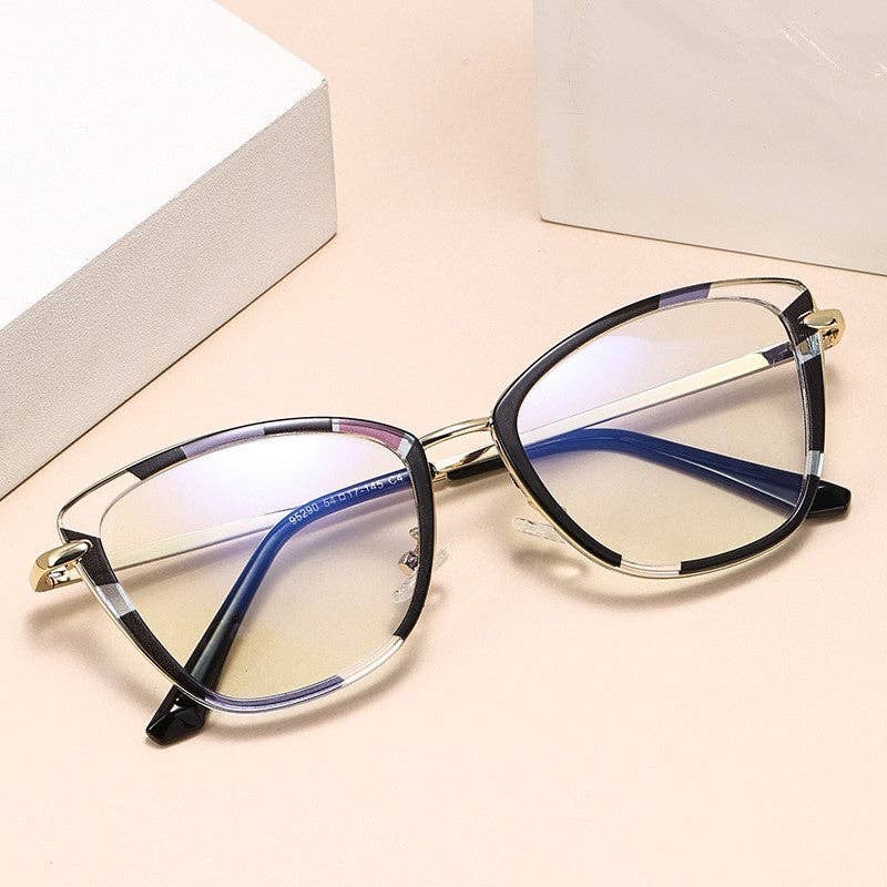 Stylish Women's Cat Eye Blue Light Blocking Sunglasses