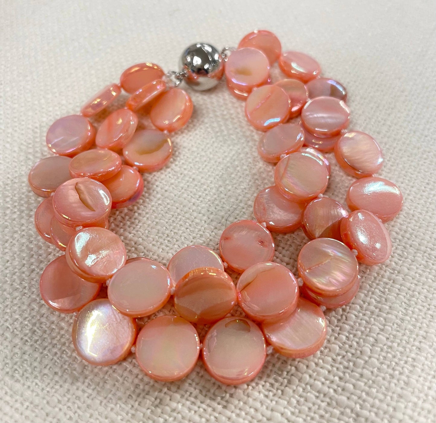 Mother of Pearl Beaded Bracelet
