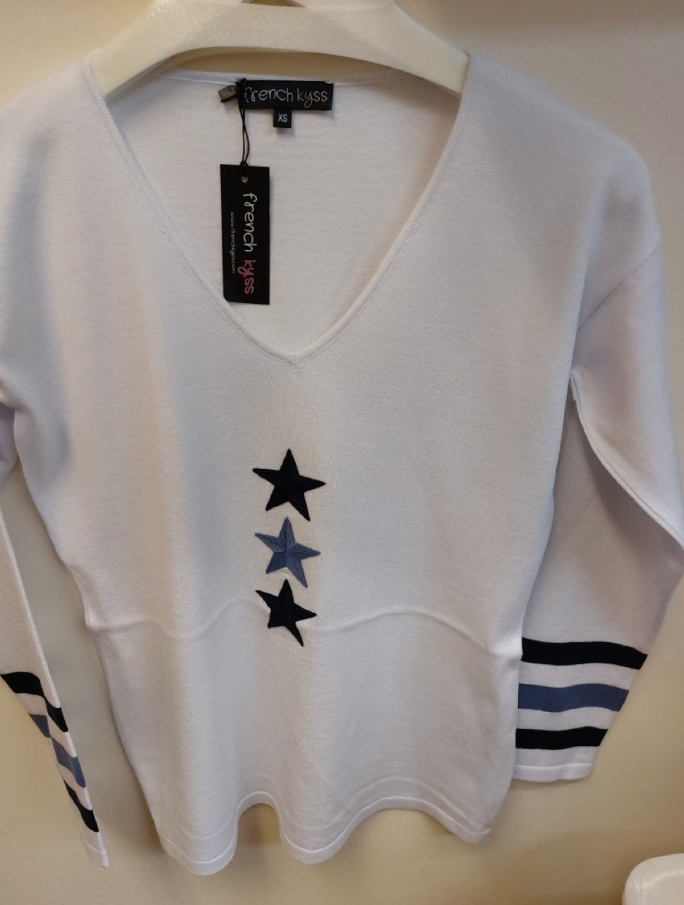 V-Neck Star Top