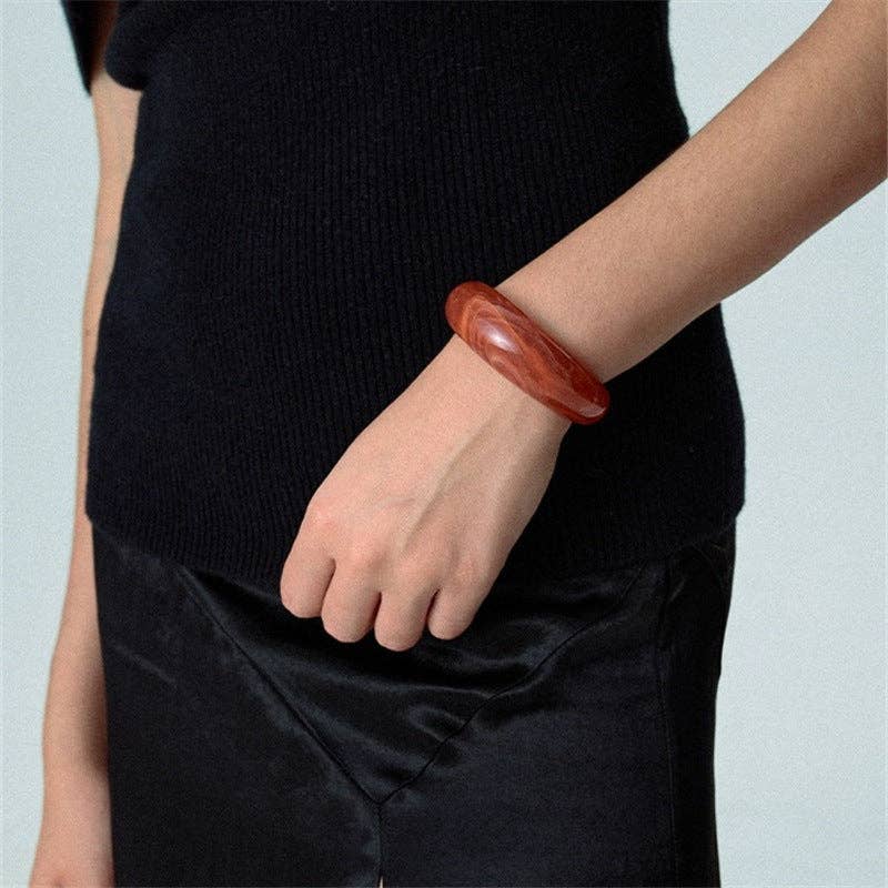 Colorful Irregular Single Acrylic Bracelets DP25B570