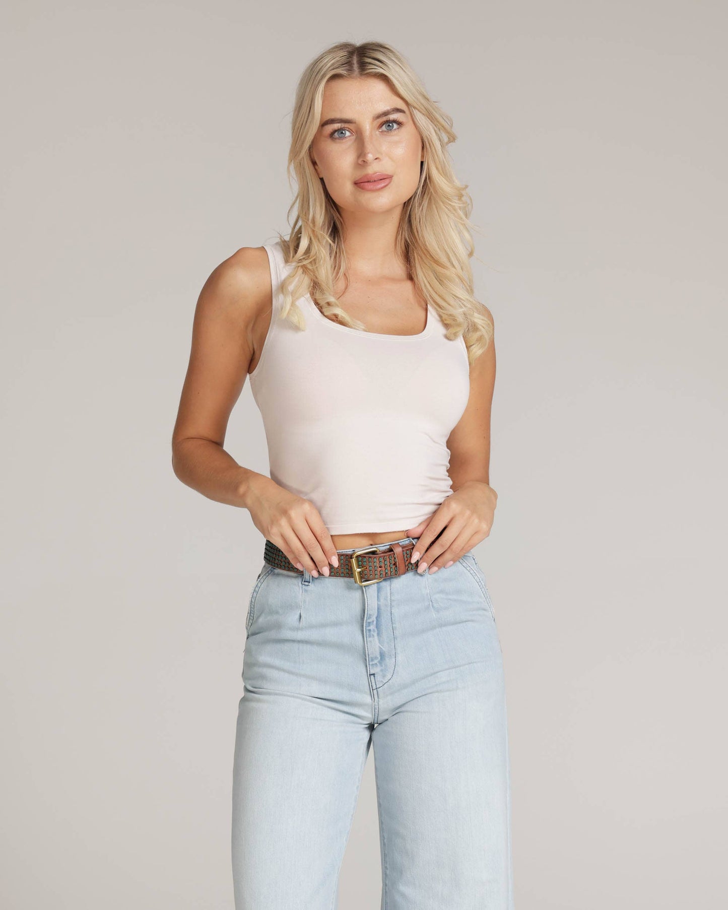 Eden | Studded Bohemian Leather Belt