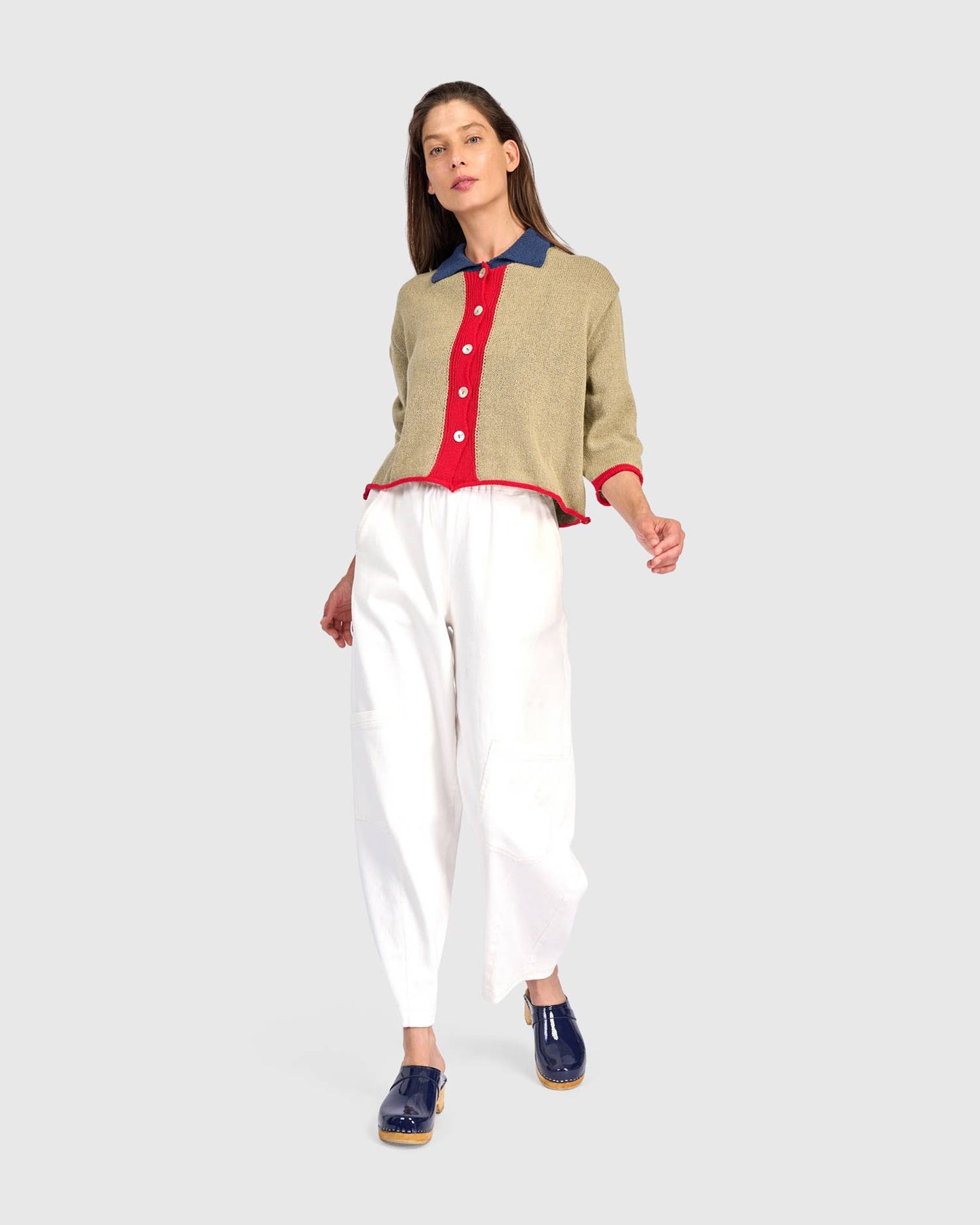 Coco Cardigan, Stone