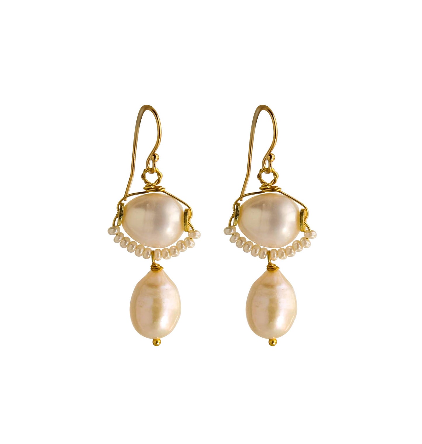 Clara Pearl Earrings