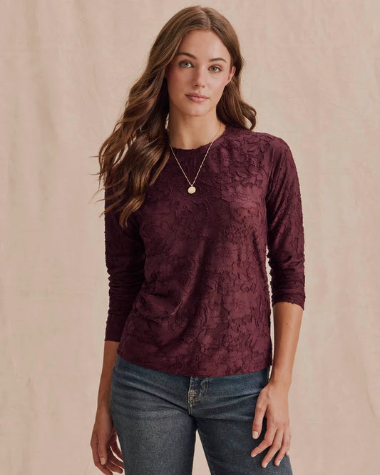 Cecelia Floral Long Sleeve Tee