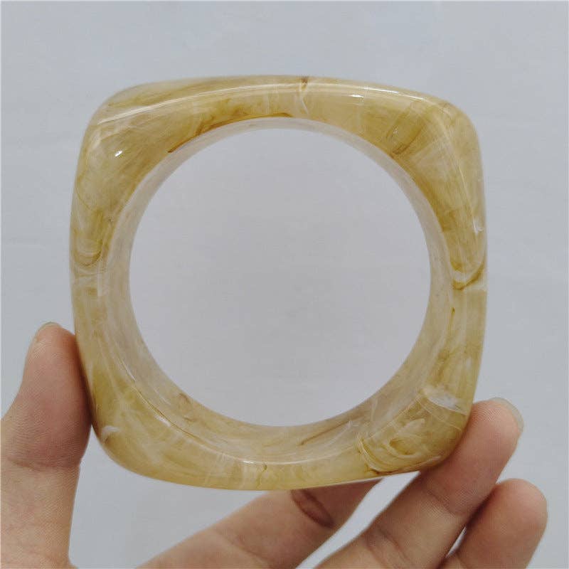 Colorful Irregular Single Acrylic Bracelets DP25B570