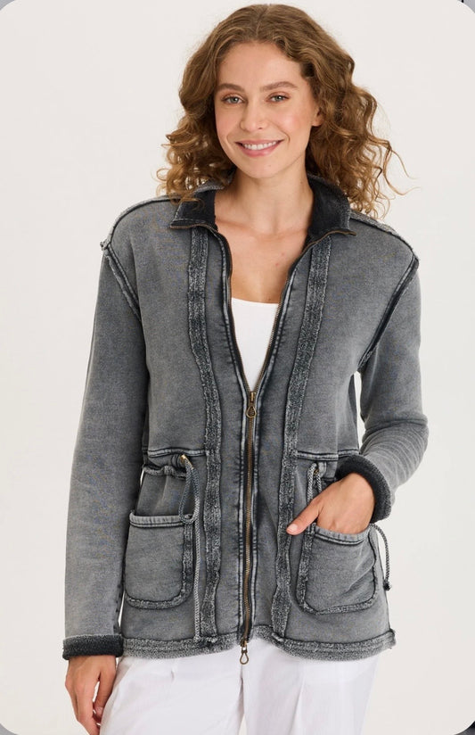 LEMONT CINCHABLE FLEECE JACKET