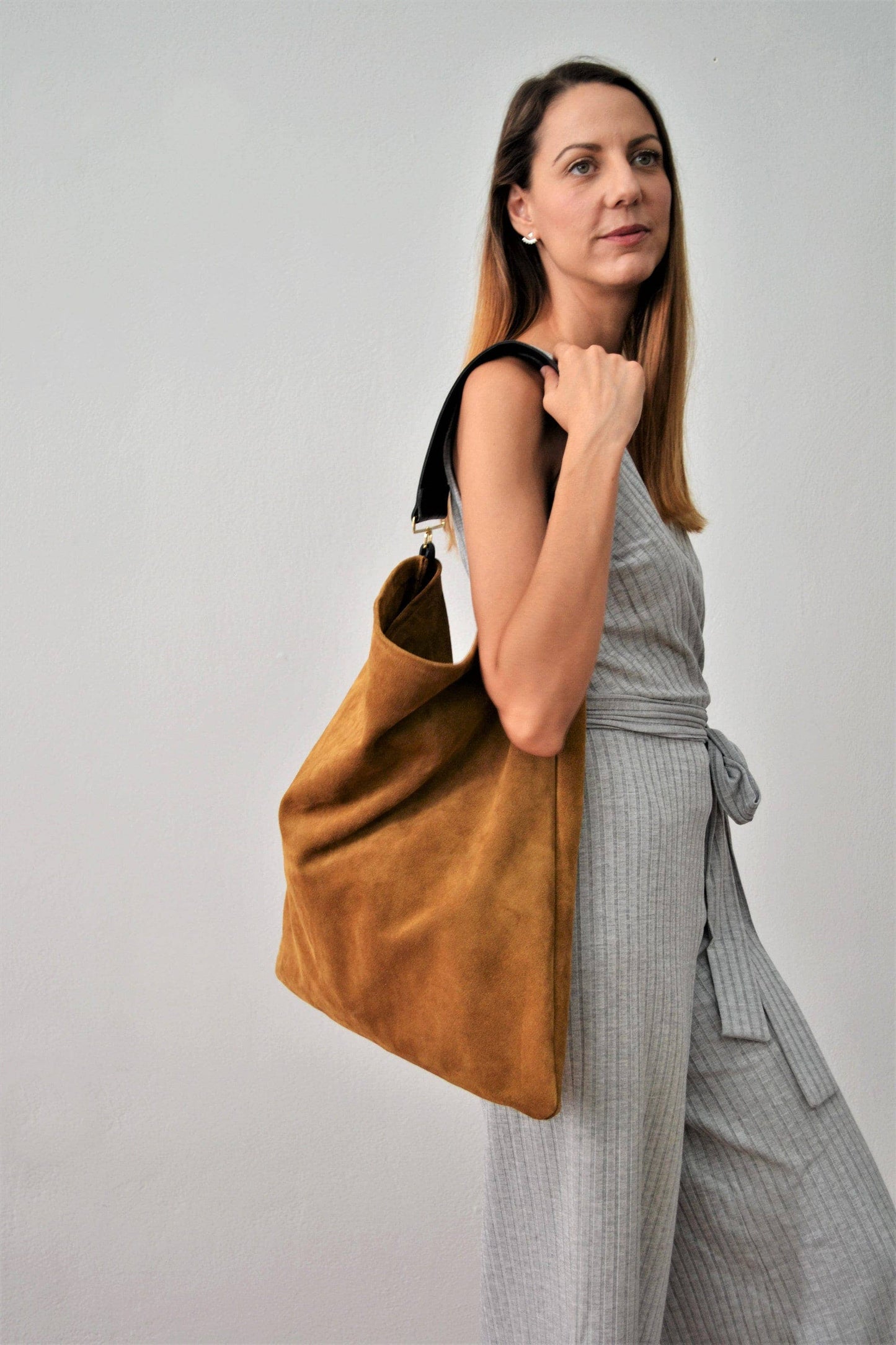 Akathi soft bag in caramel
