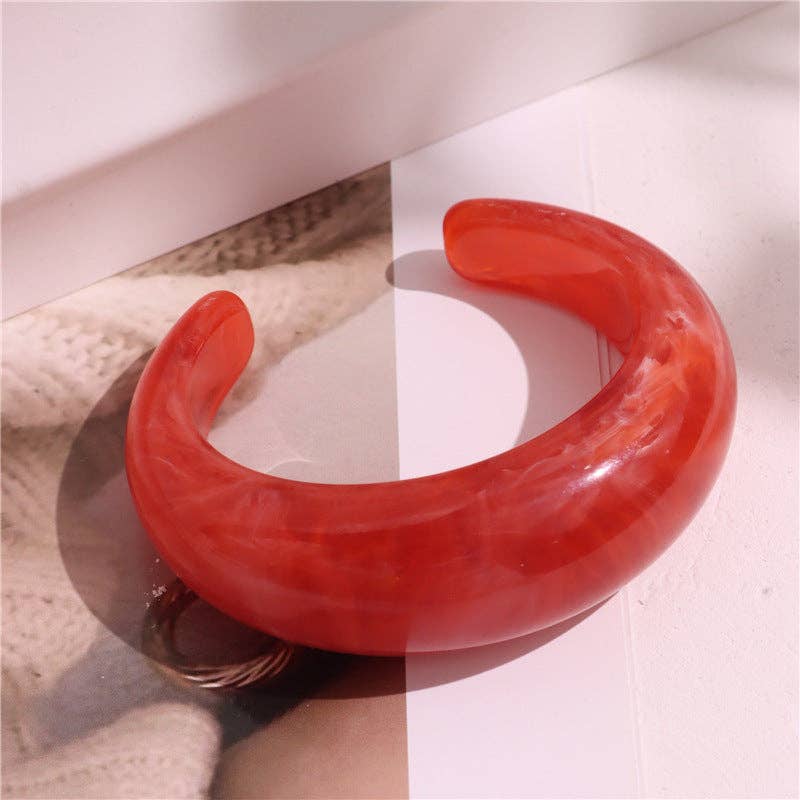 Colorful Irregular Single Acrylic Bracelets DP25B570
