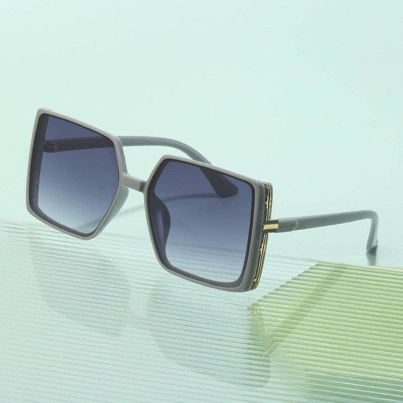 TR Fashion Square Frame Sunglasses For Women