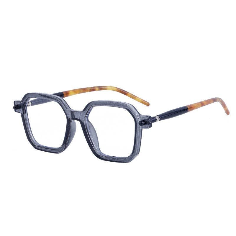 Fashion Square Frame Anti-Blue Light Sunglasses