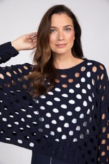 Open Weave Chic Topper