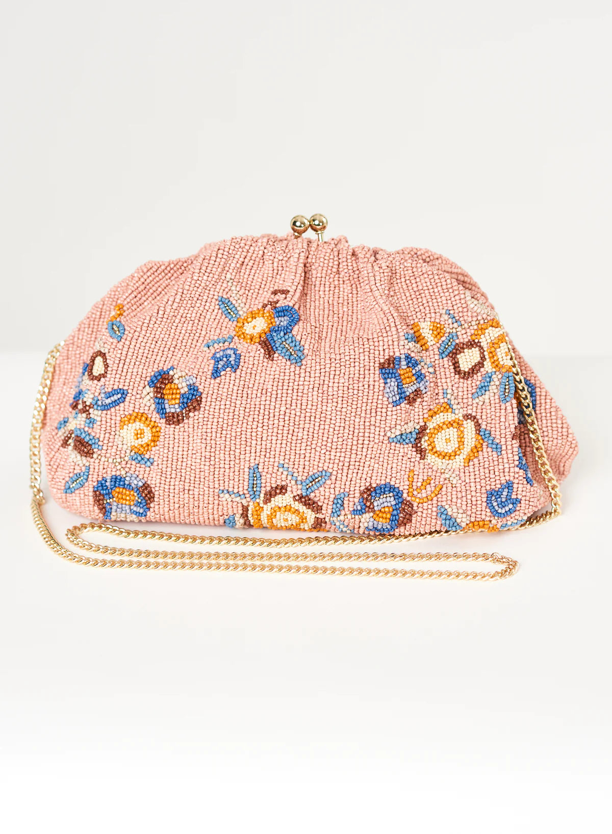 Birdie Bead Clutch