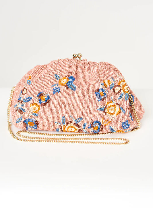 Birdie Bead Clutch