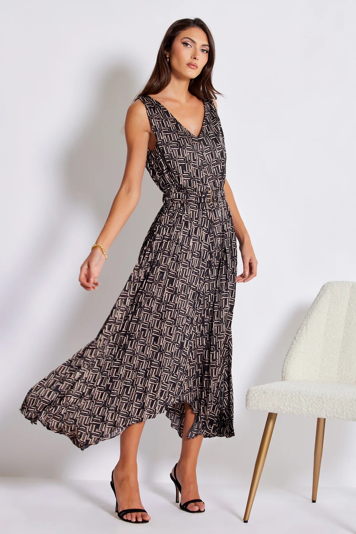 Highbrow Pleat Dress