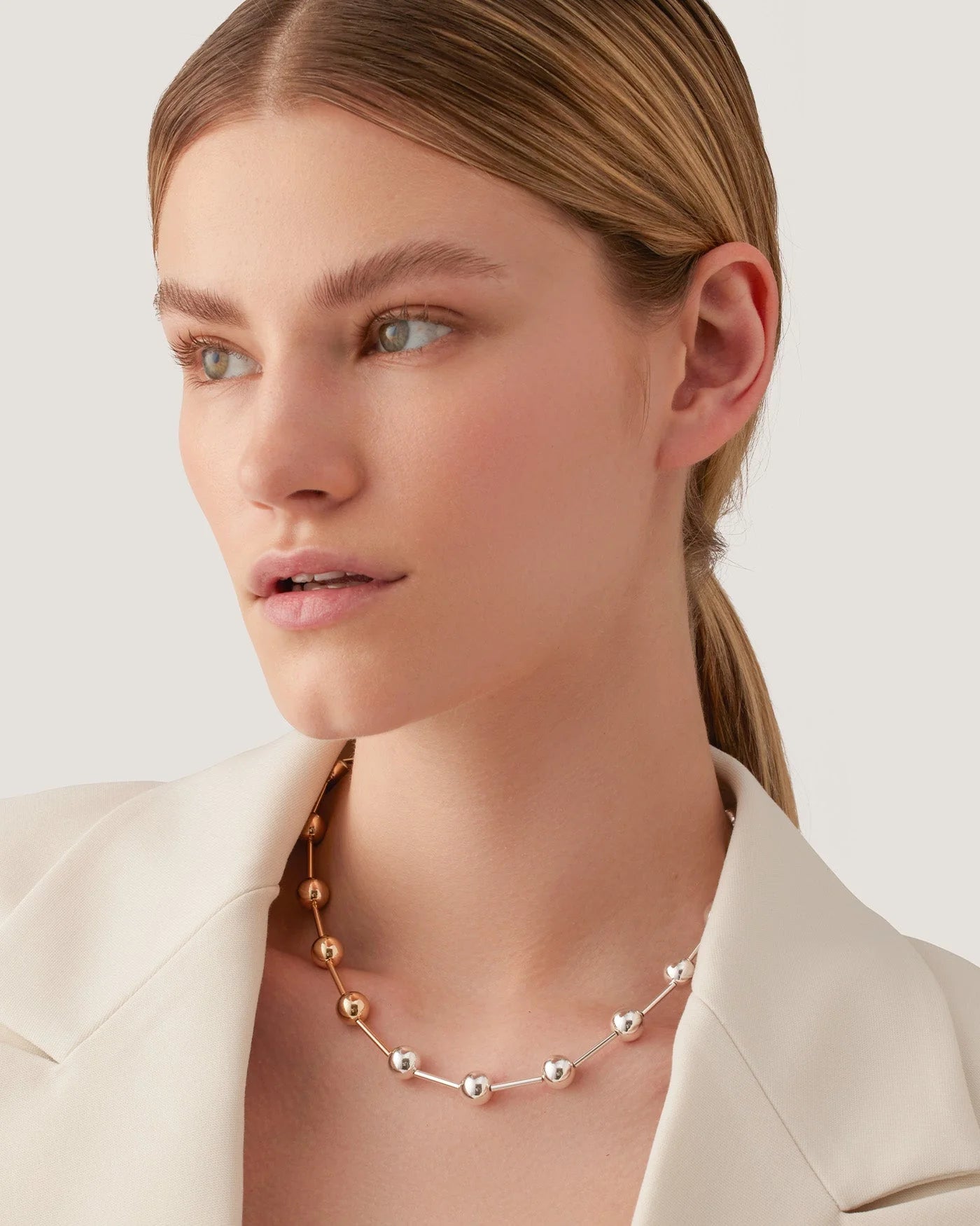 Celeste Necklace - Two Tone