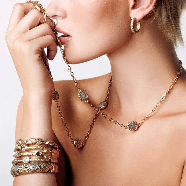 Gold Capri Nugget Bracelet