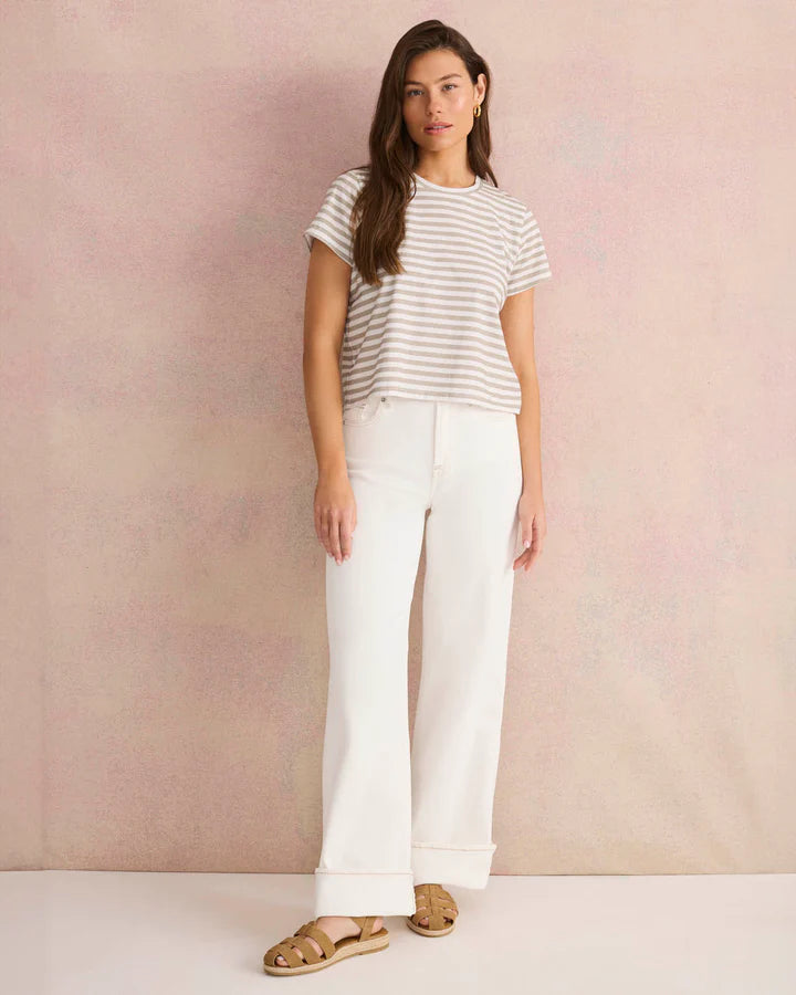 Louisa Short Sleeve Stripe Tee