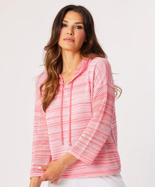 Drawstring Hoodie Top