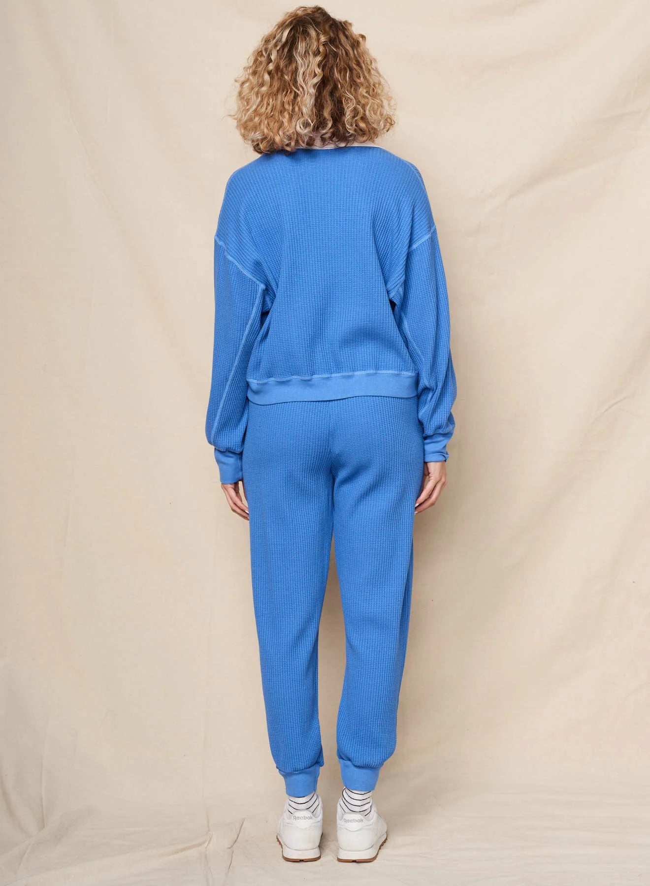 Women's Popover Polo in Lagoon Blue