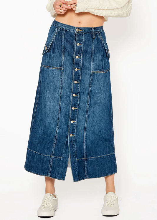 Rachel Utility Maxi Skirt