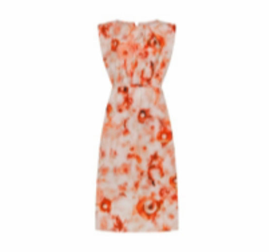 DEHA RED PRINT DRESS