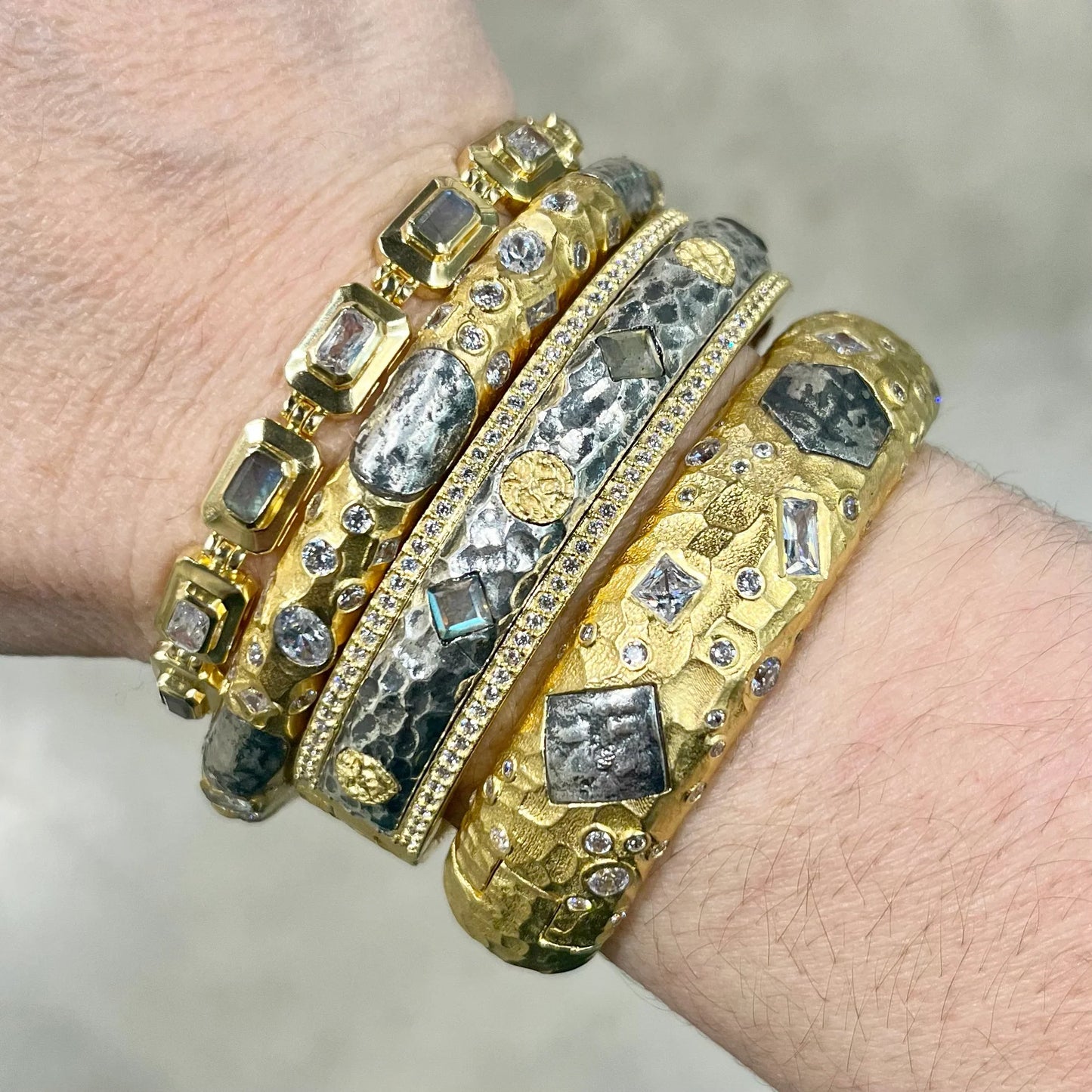 Gold Cela Bangle