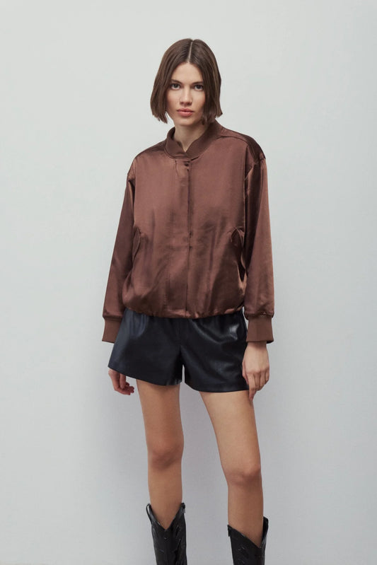 Rena Top in Coffee