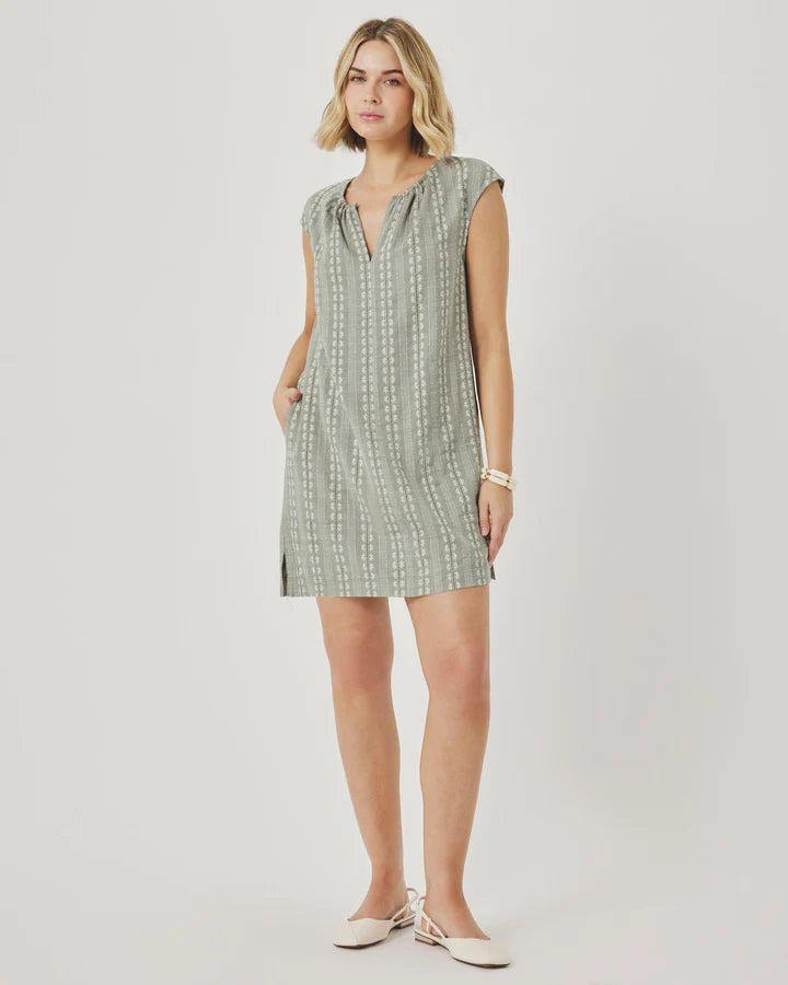 Splendid Meadow Mini Dress in Eucalyptus