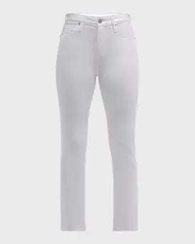 Mari Crop High Rise Straight Jean
