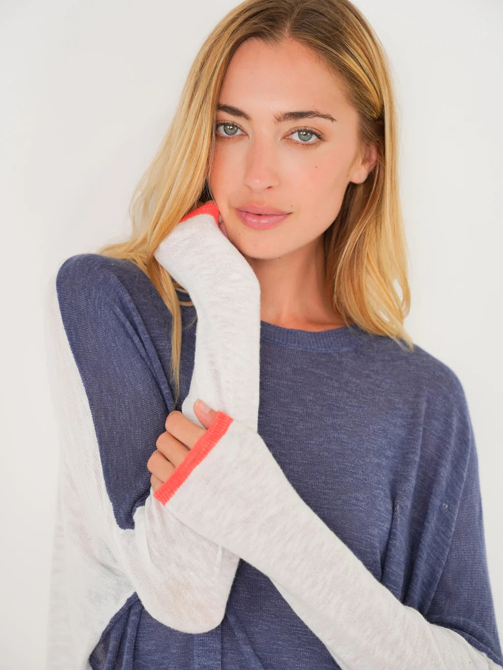 Breaker Top in Honest Indigo