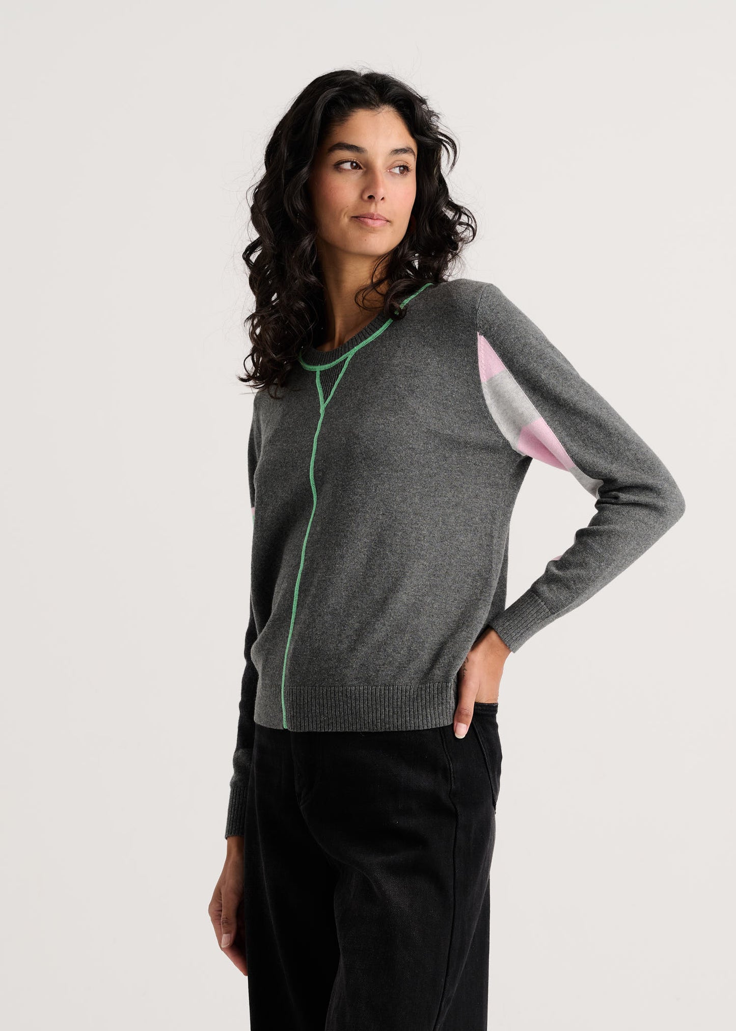 Weekend Ease Sweater in Cloud