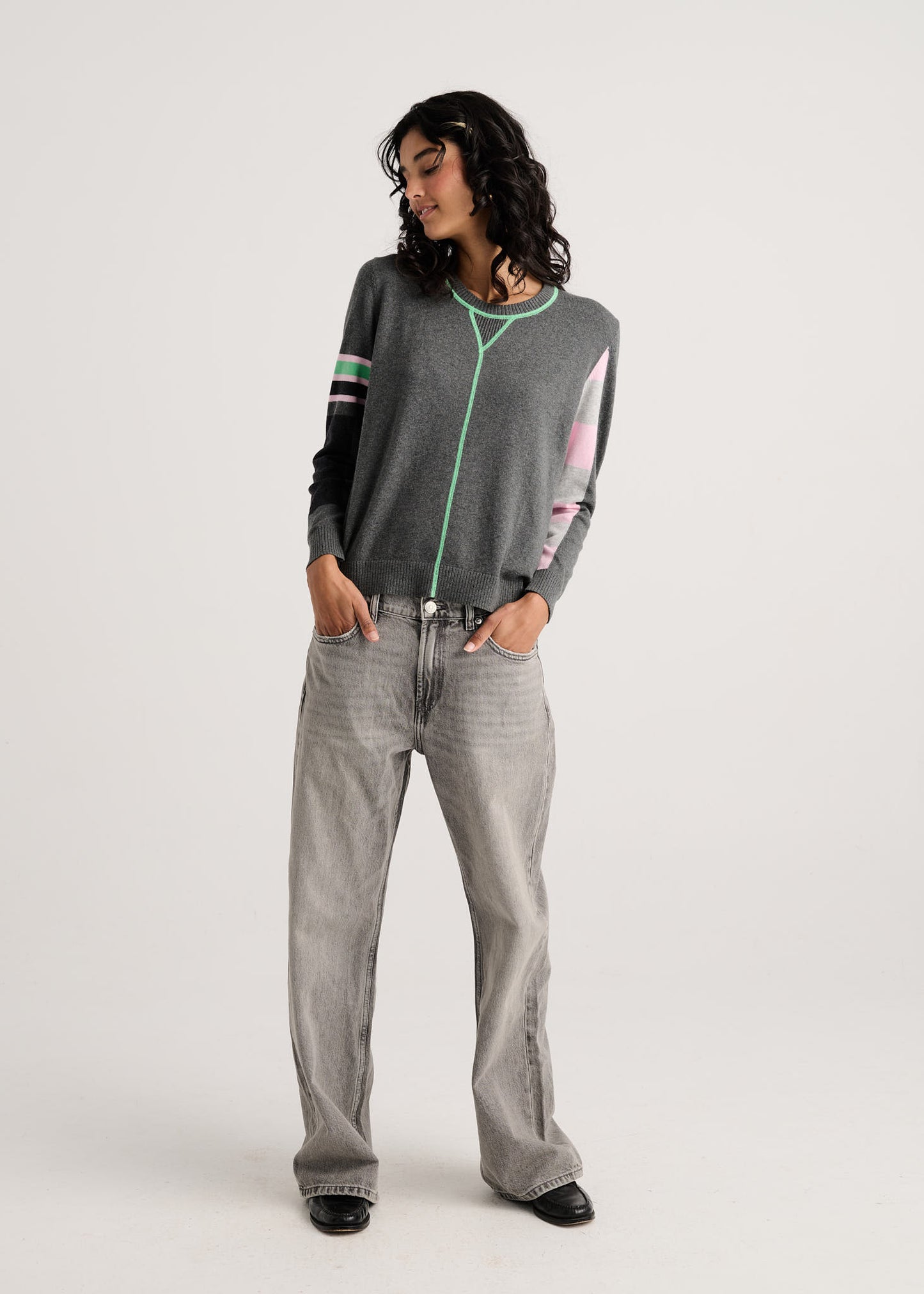 Weekend Ease Sweater in Cloud