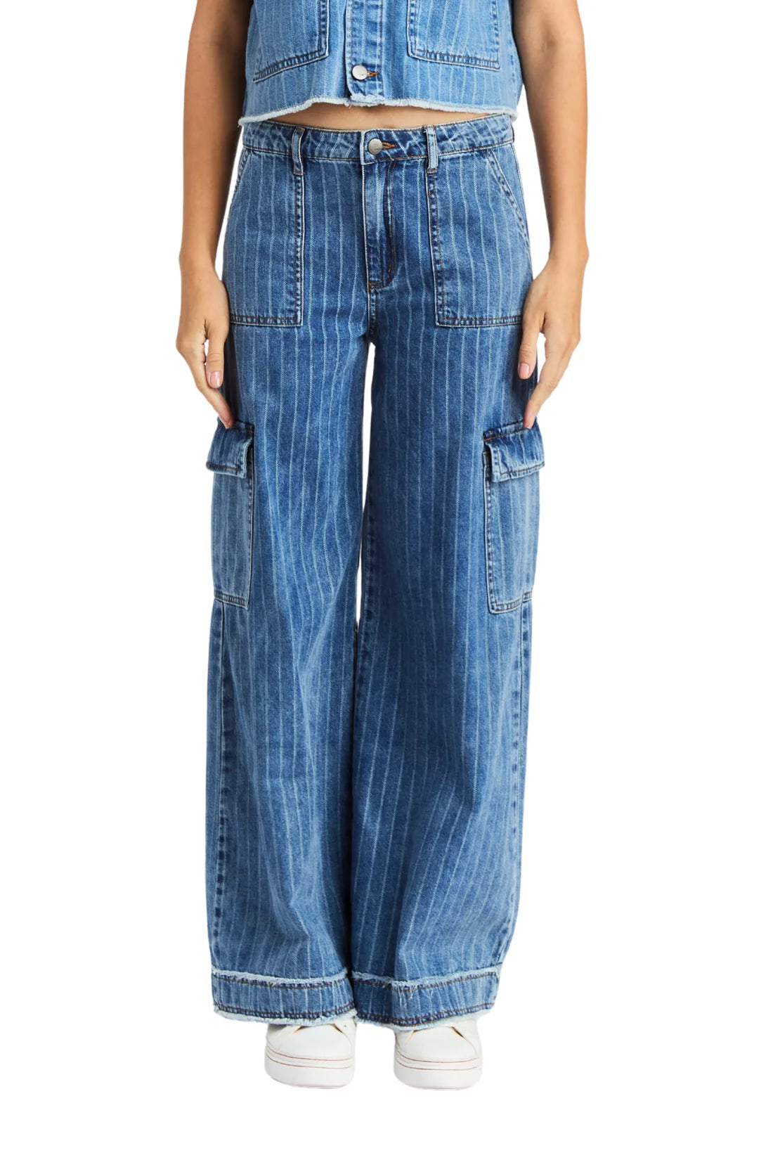 Cargo Pant in Stripe
