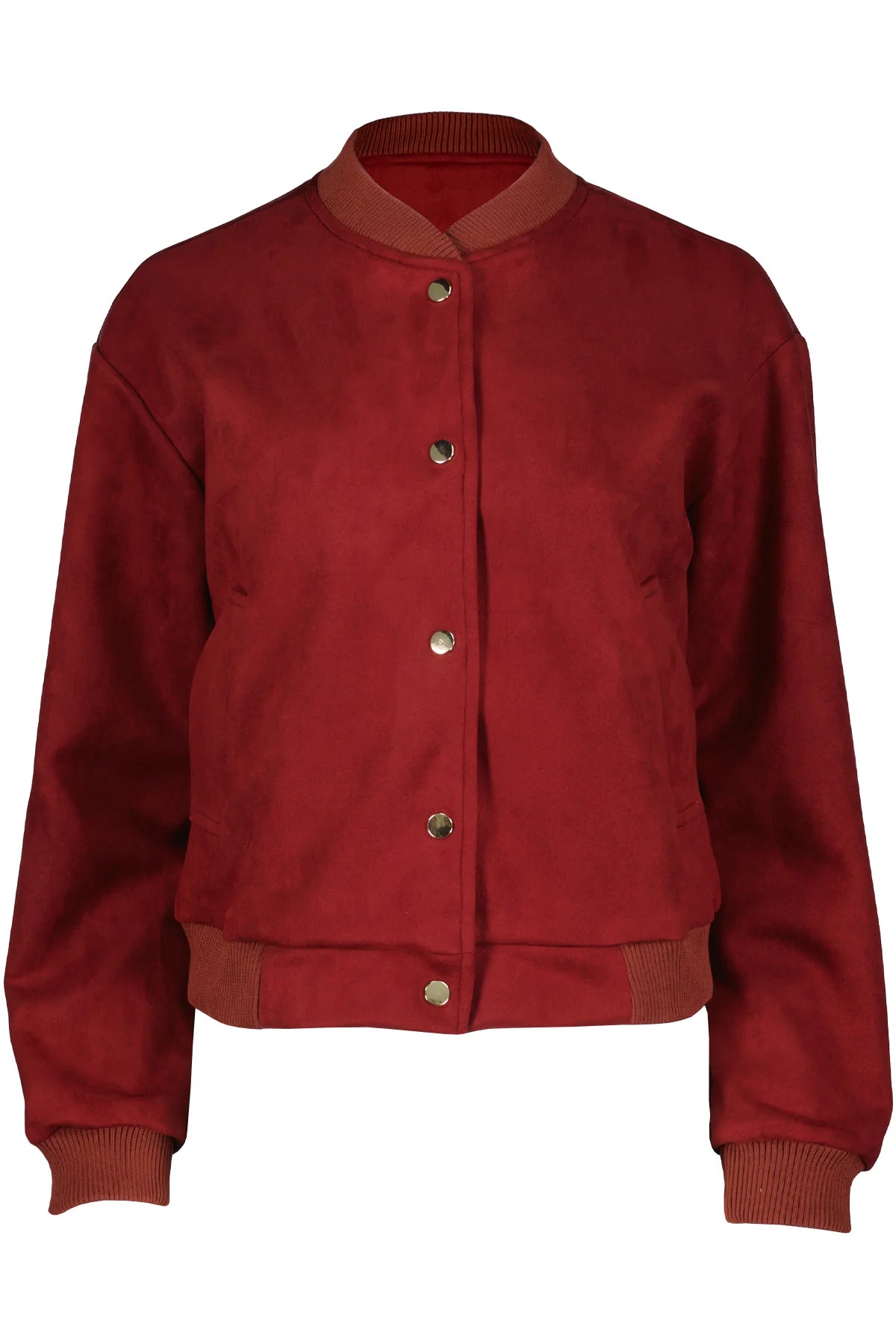 Chelsea Faux Suede Bomber