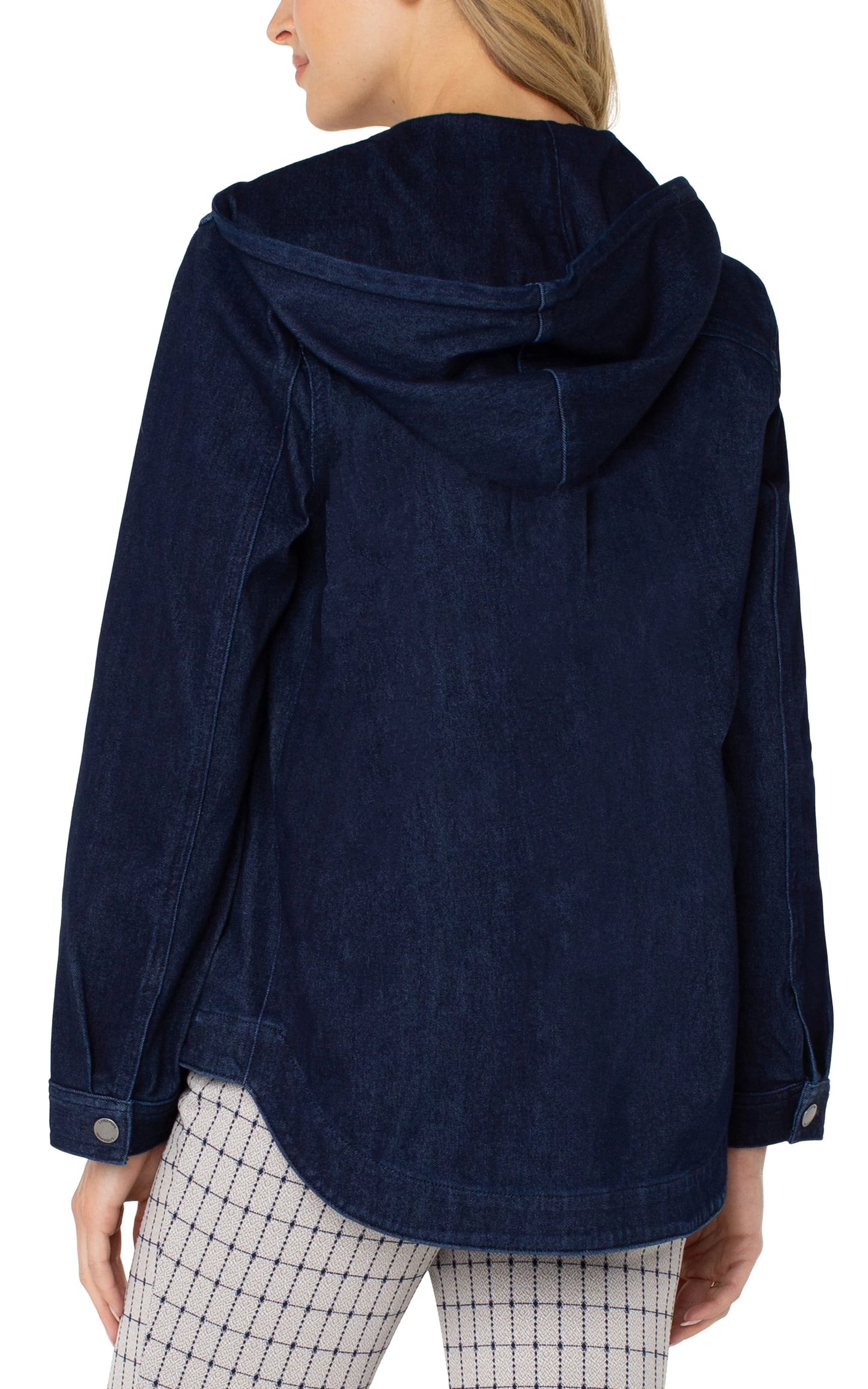 Shirt Jacket With Hood