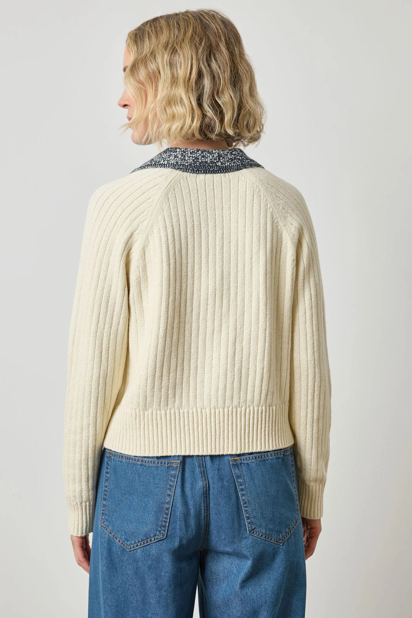 Marled Henley Sweater