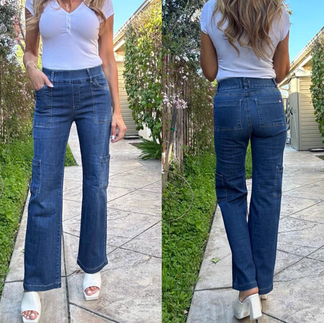Rose Cargo Jean