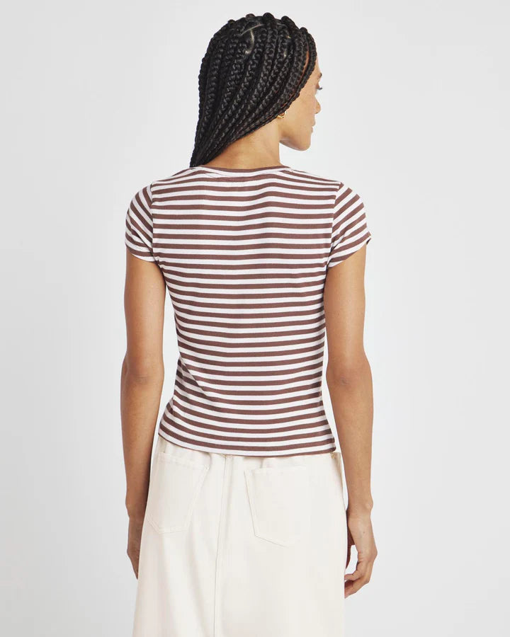 Benson Stripe Crew Tee