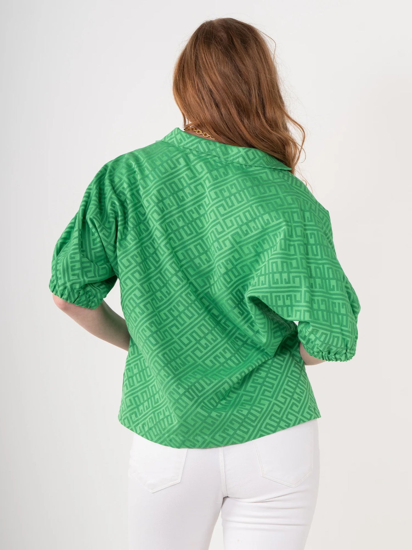 Poppy Top - Fairway Green