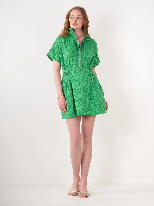 Pullover Dress - Fairway Green