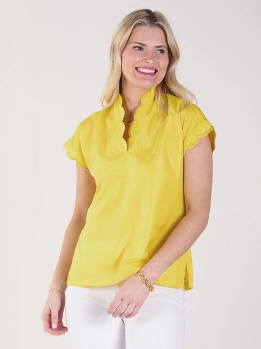 Orchid Top - Lemon