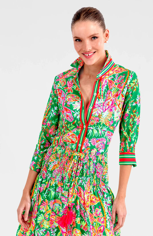 Boyfriend Shirt - Vintage Vines