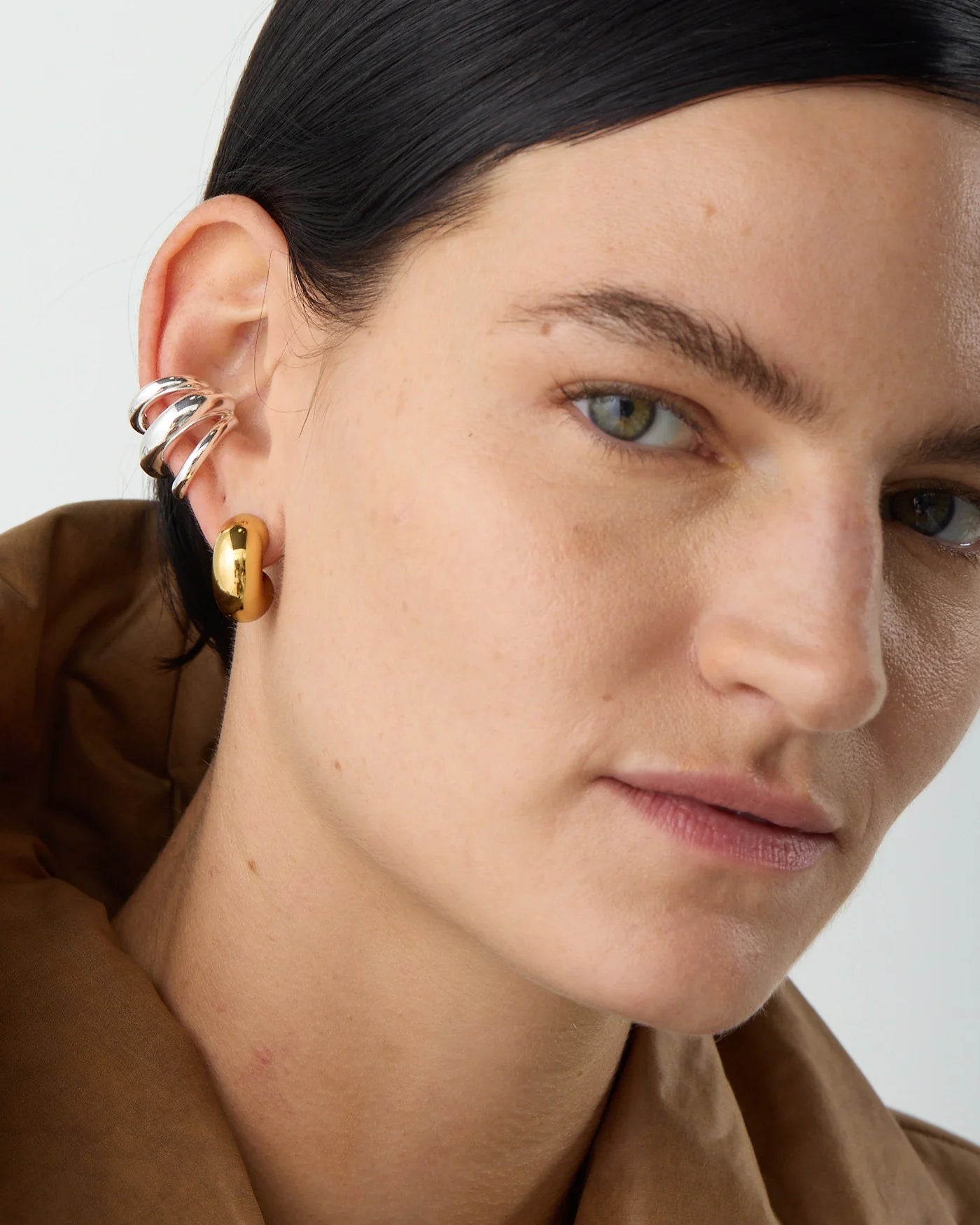 Tome Triple Ear Cuff - Silver