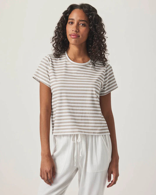 Louisa Short Sleeve Stripe Tee