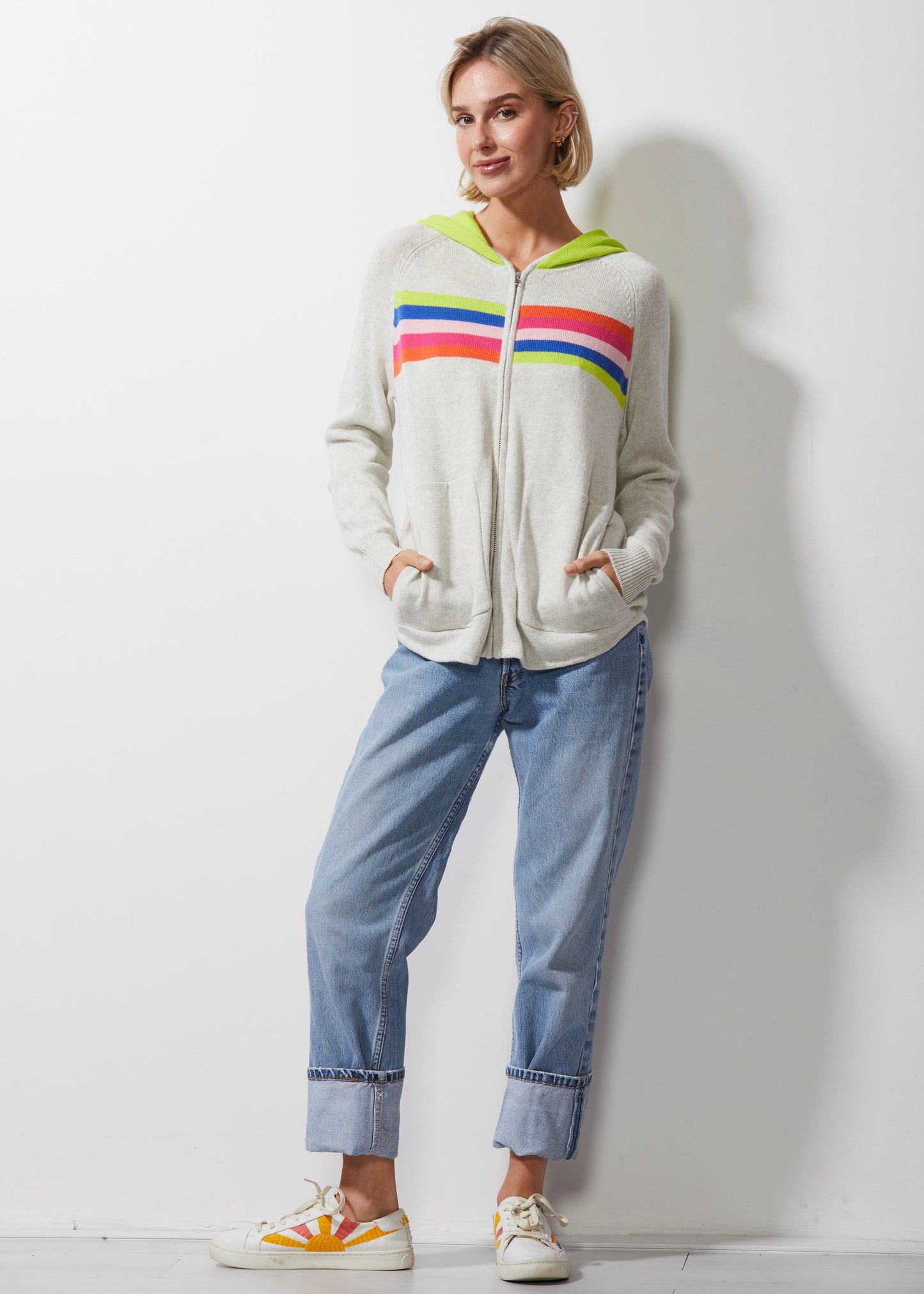 Retro Stripe Hoodie