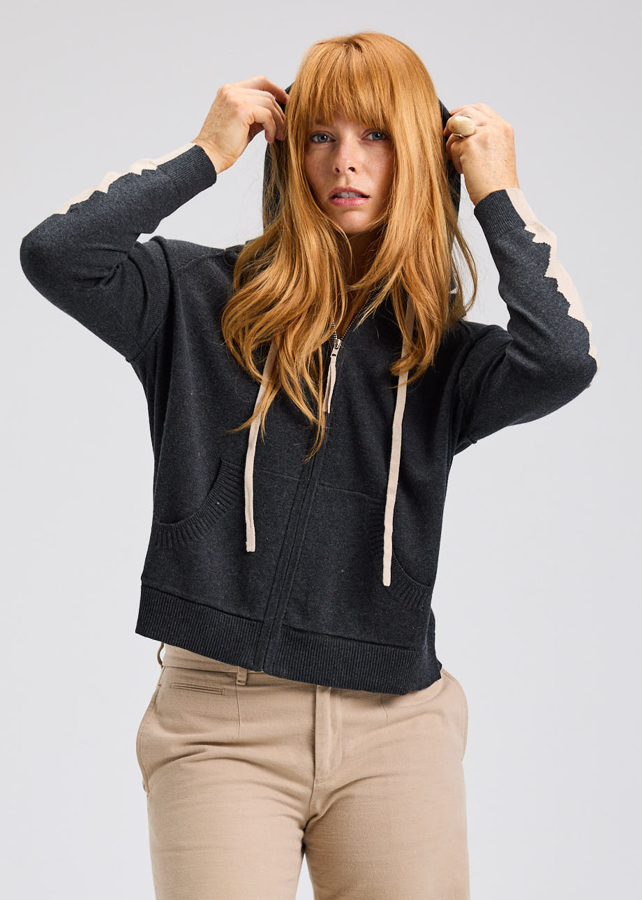 Jaggered Edge Hoodie