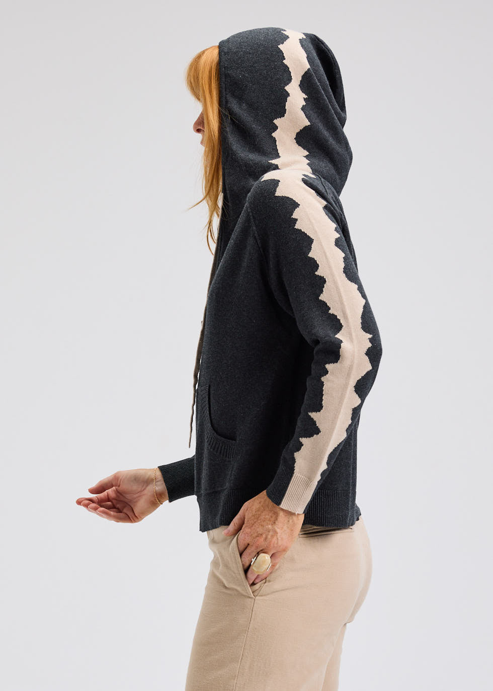 Jaggered Edge Hoodie