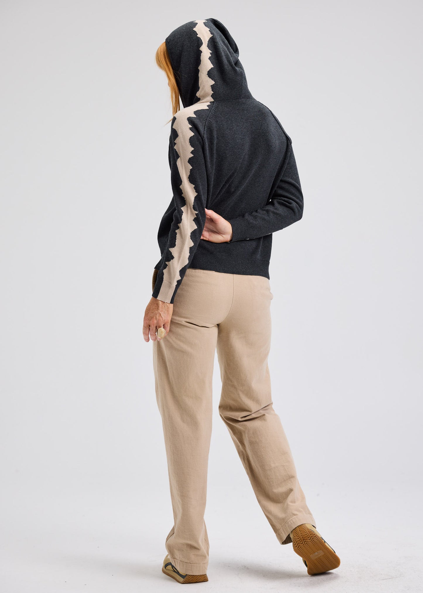 Jaggered Edge Hoodie