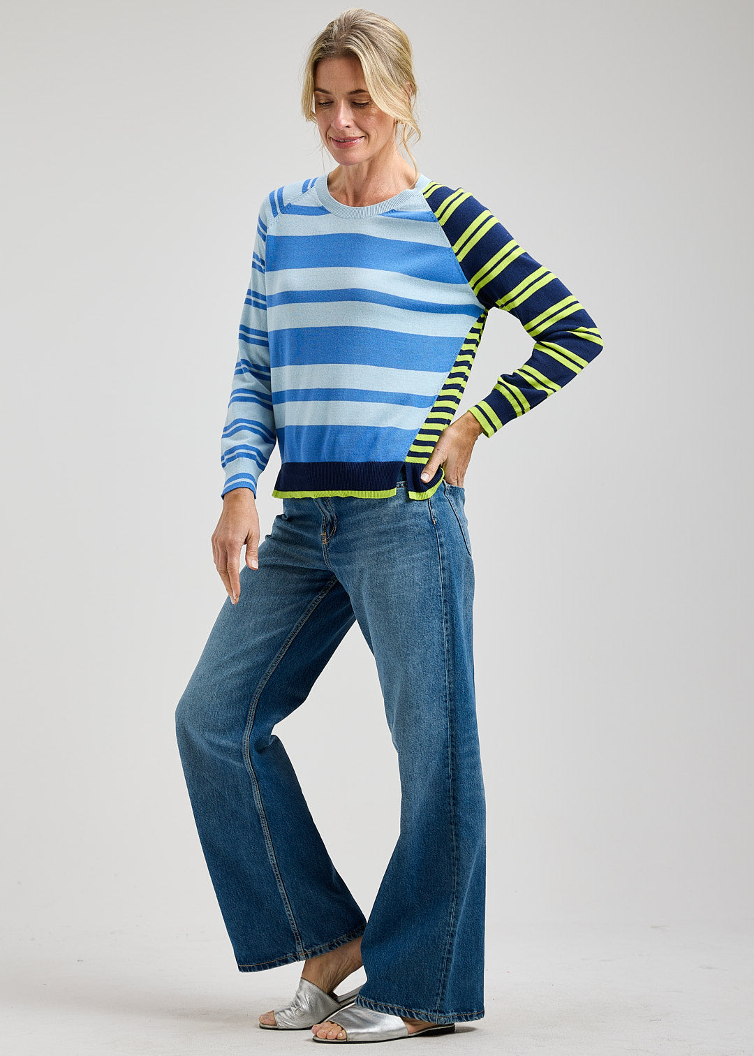 Powder Crazy Stripe Sweater