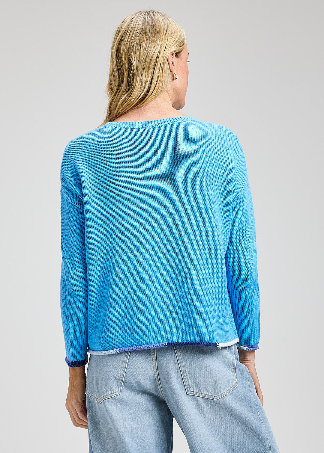 Azure Detail Sweater